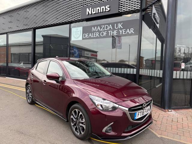 Mazda Mazda2 1.5 SKYACTIV-G Sport Nav+ Auto Euro 6 (s/s) 5dr Hatchback Petrol Deep Crimson