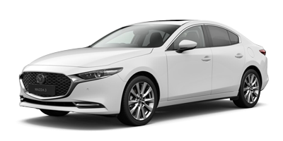 Mazda3 Saloon - Arctic White